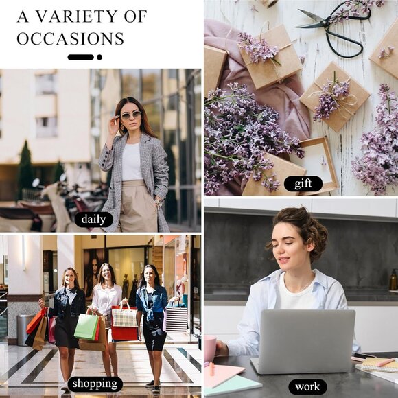 Faux Fur Purses for Women Fluffy Tote Bag Plush Shoulder Handbag - Picture 7 of 7